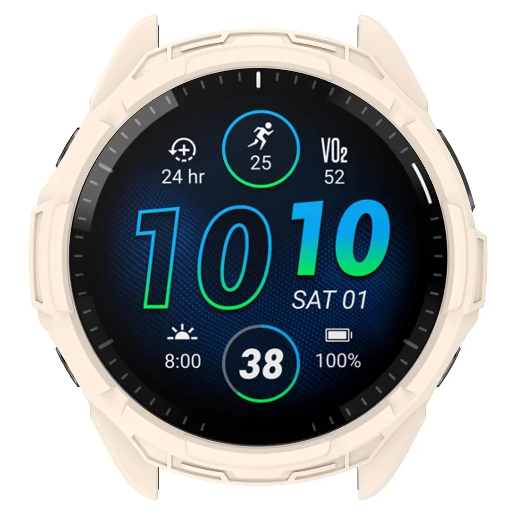 Garmin Forerunner 255 265 265s 965 955용 소프트 TPU 케이스 커버 스마트 시계 슬림 프로텍터 프레임