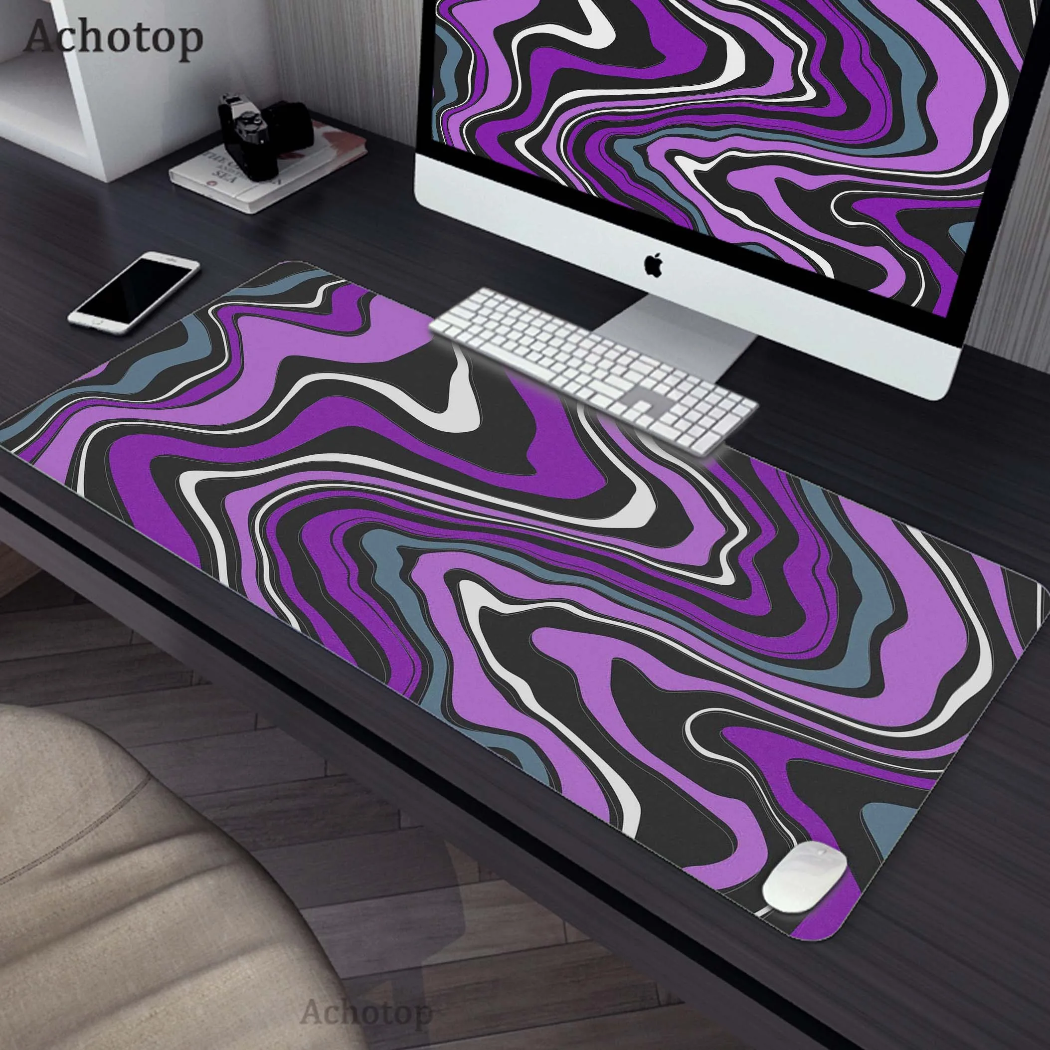 

Large Gaming Mousepad Strata Liquid Pattern Mouse Pad Gamer Speed Keyboard Pads Laptop Carpet Large Mouse Pad For Gamer Rug