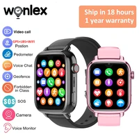 Wonlex KT34 Children's Smart Watch 4G WiFi Video Call Kids Watch GPS Tracker Google Store APP Download Kids SmartWatch WhatsApp