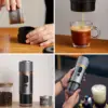 Portable Espresso Machine Travel: 12v Car Coffee Maker for Camping - Small Electric - 2.5 Mins Heating - 8 Cups Espress 6