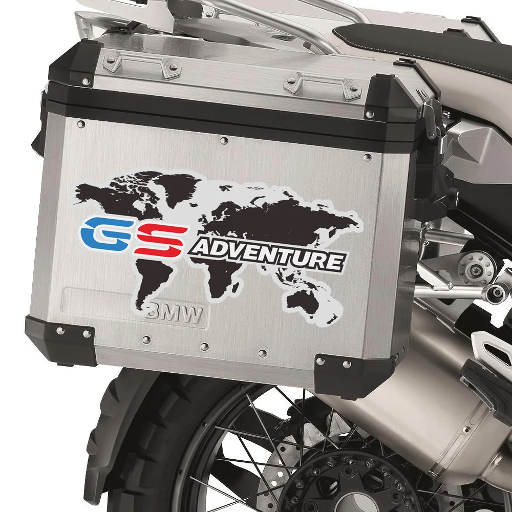 For BMW F750GS F750 GS Trunk Motorcycle Sticker ADV Adventure Tail Top Side Panniers Luggage Aluminium Box Case GSA