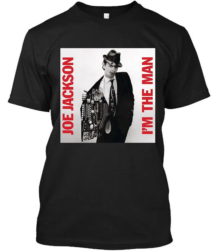 Nuovo Popolare! Joe Jackson Sono L'Uomo Inglese Musicista Logo Grafico T-Shirt S-4Xl Maniche Lunghe O Corte