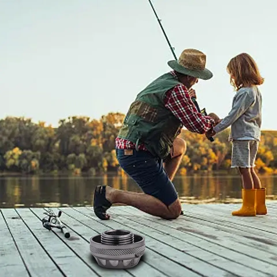 Conskyee Tappi a vite universali per mulinello da pesca, mulinello da pesca, ricambio per mulinello da filatura, impugnatura pieghevole, confezione da 5 Conskyee Tappi a vite universali per mulinello da pesca, mulinello da pesca, ricambio per mulinello da filatura, impugnatura pieghevole, confezione da 5