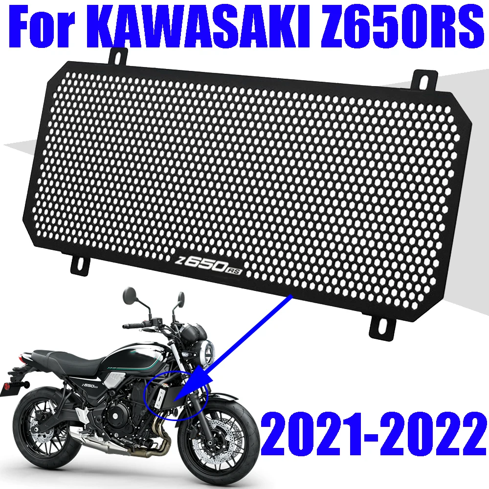 

Motorcycle Radiator Grille Guard Protector Grill Cover Protection For KAWASAKI Z650RS Z650 Z 650 RS 650RS 2021 2022 Accessories