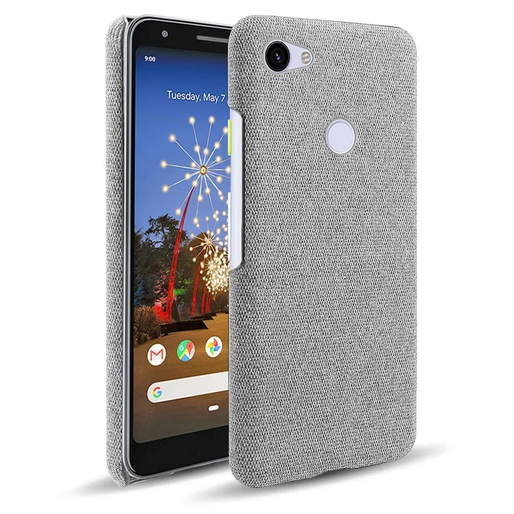 Anti-slip Ultra Thin Fabric Cloth Case For Google Pixel 3a XL Anti