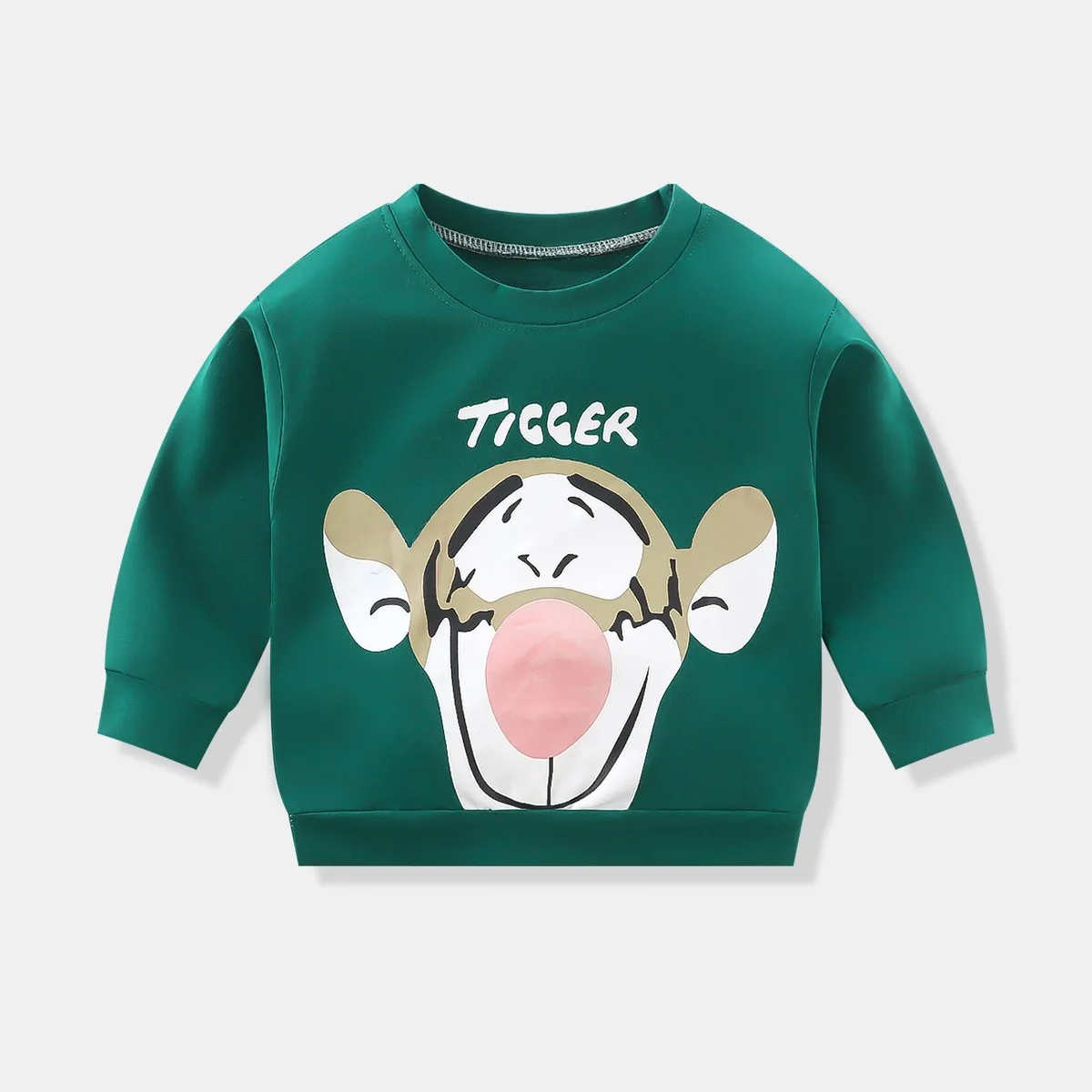 Kids Sweatshirt Disney Cartoon Hoodies Toddler Baby Unisex Long-sleeved Sweatshirts Spring