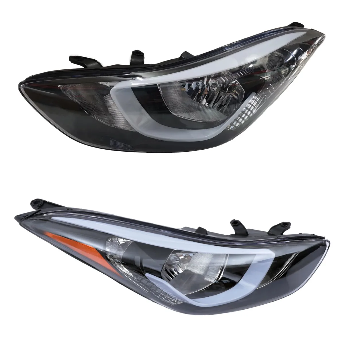 

Projector Headlamp Left / Right Side Headlight For 2014 2016 Hyundai Elantra