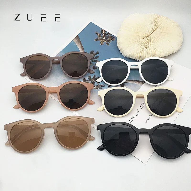 NewArrivalsKoreanRetroRoundSunshadeGlassesMenWomenSunglasses