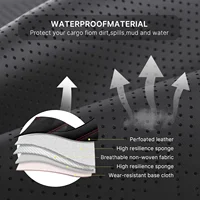 Universal Leather Car Seat Covers for SUVs  Sedans Trucks Breathable Elegant Easy-Clean Comfortable Fit Airbag Port Waterproof 5