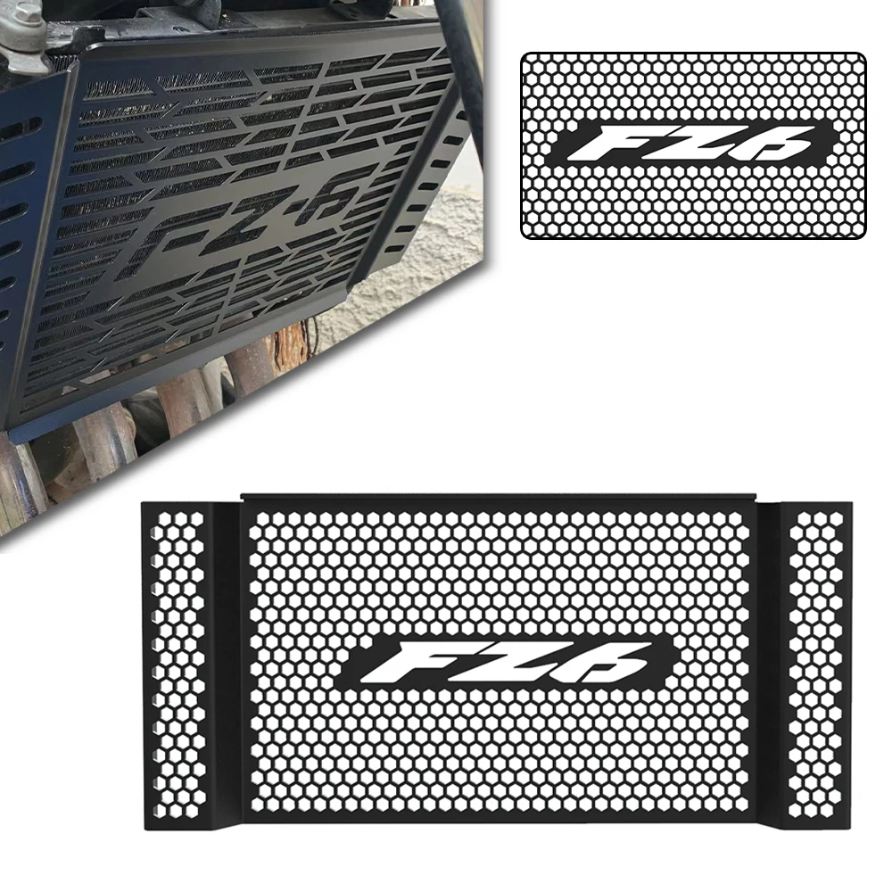 

FZ 6 Motorcycle Radiator Grille Cover Guard Protection Protetor Accessories For YAMAHA FZ6 FAZER FZ-6 Fazer 2007 2008 2009 2010