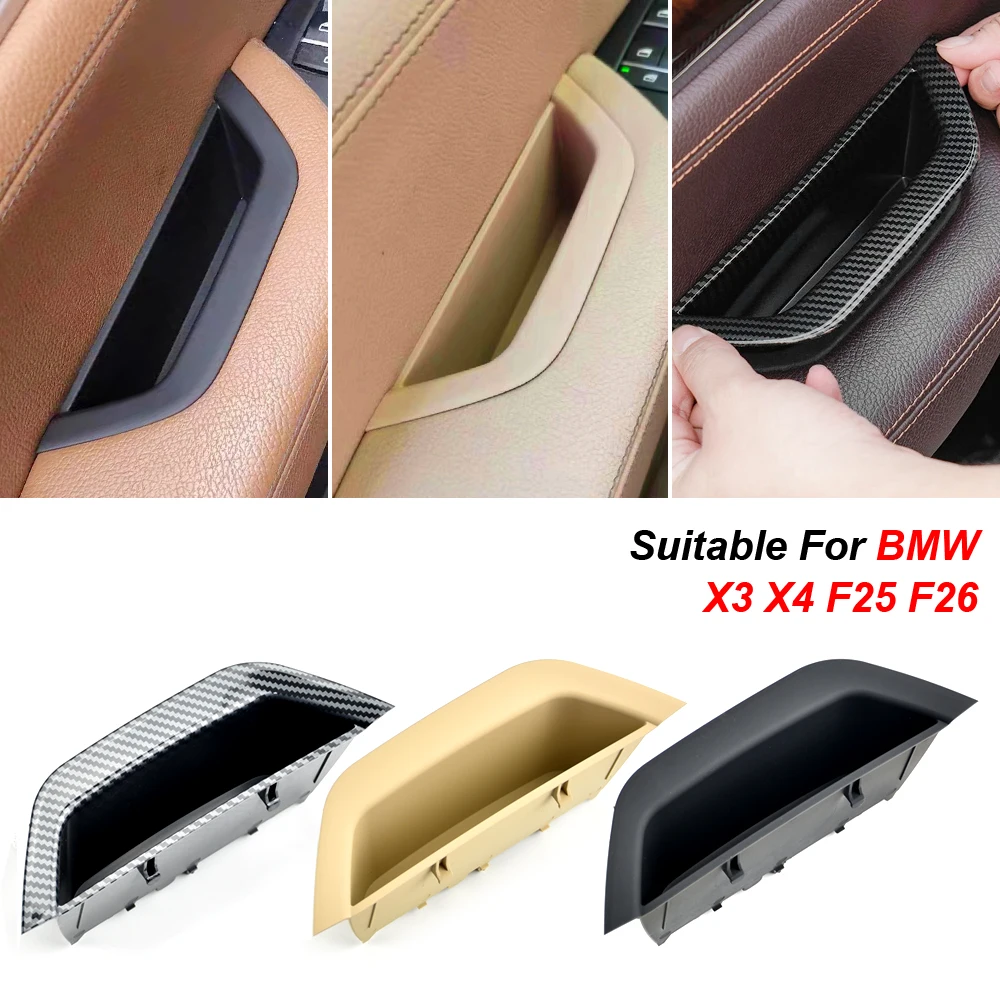 

LHD RHD Car Left Front Interior Door Handle Inner Driver's Seat Side Panel Handle Pull ABS Trim For BMW X3 X4 F25 F26 2011-2017