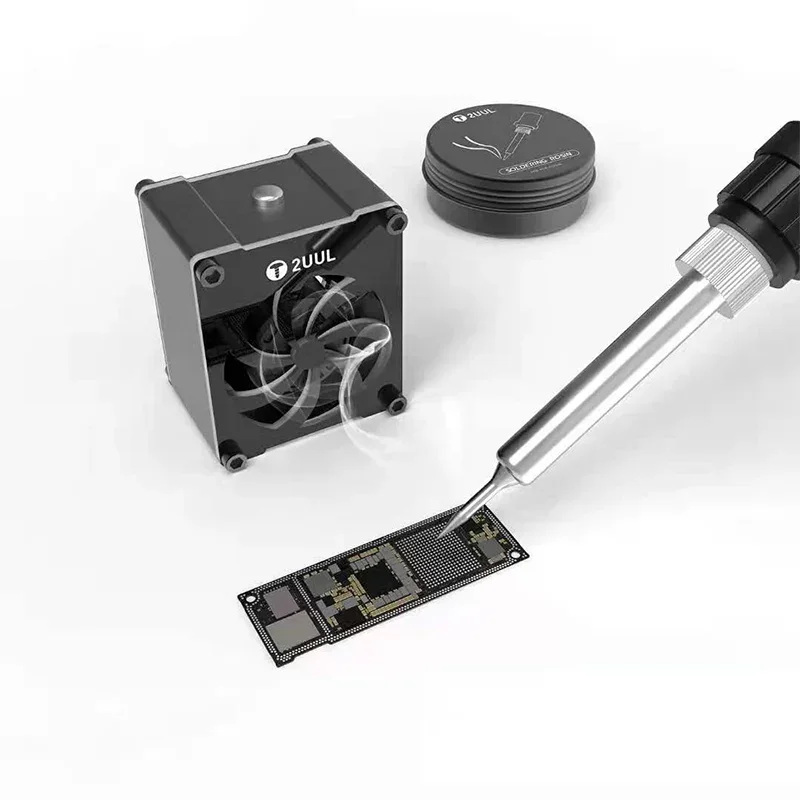 

2UUL Da99 Cuul мини-вентилятор охлаждения 5 в Type-C USB вход зарядка Пайка дыма для телефона материнской платы сварочный ремонтный инструмент