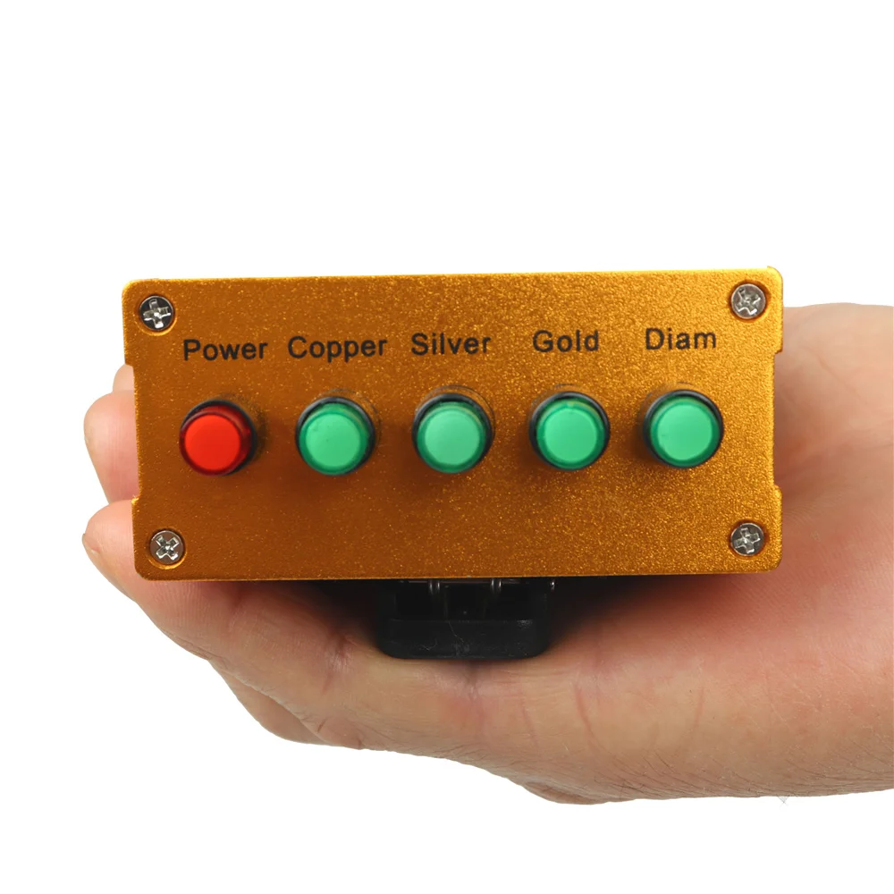 Professional Metal Detector Powerful Long Range Gold Silver Copper Gem