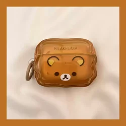 Adorable Cartoon Bear AirPods Protective Case - Wireless Bluetooth Earphone Cover - AirPods pro2 (1)
