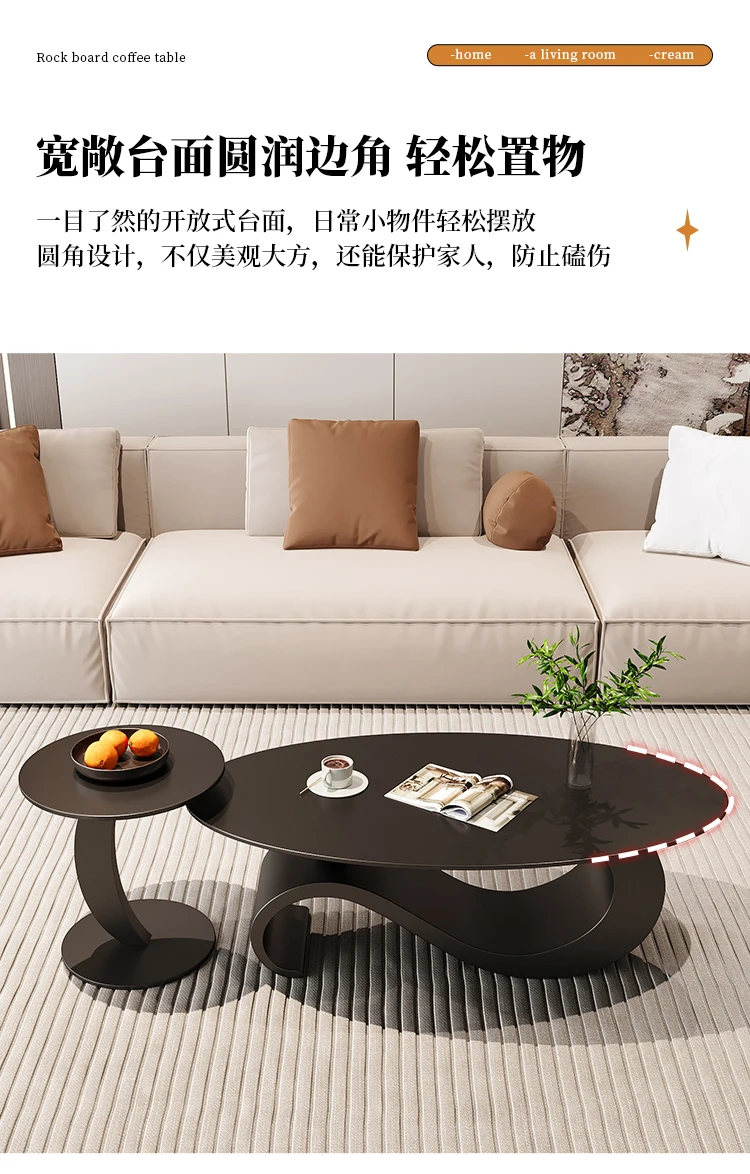 Cheap Modern Coffee Table Industrial Luxury Designer Minimalist Coffee Table Aesthetic Standing Wood Couchtisch Home Furniture