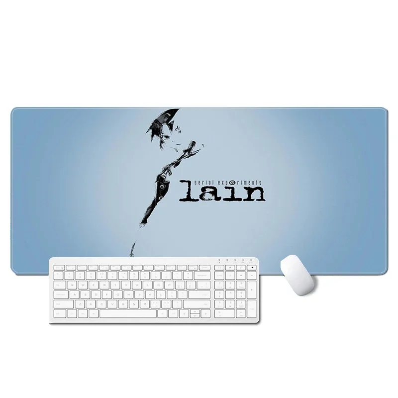 

Xxl Mouse Pad Serial Experiments Lain Gamer Cabinet Keyboard Desk Mat Computer Desktop Gaming Accessories Mousepad Anime Pc Mats