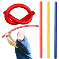 Indoor Golf Multi-functional Swing Aid Power Stick Swing Trainer Soft Baton Training Power Whip Foam Swing Stick golf training 1