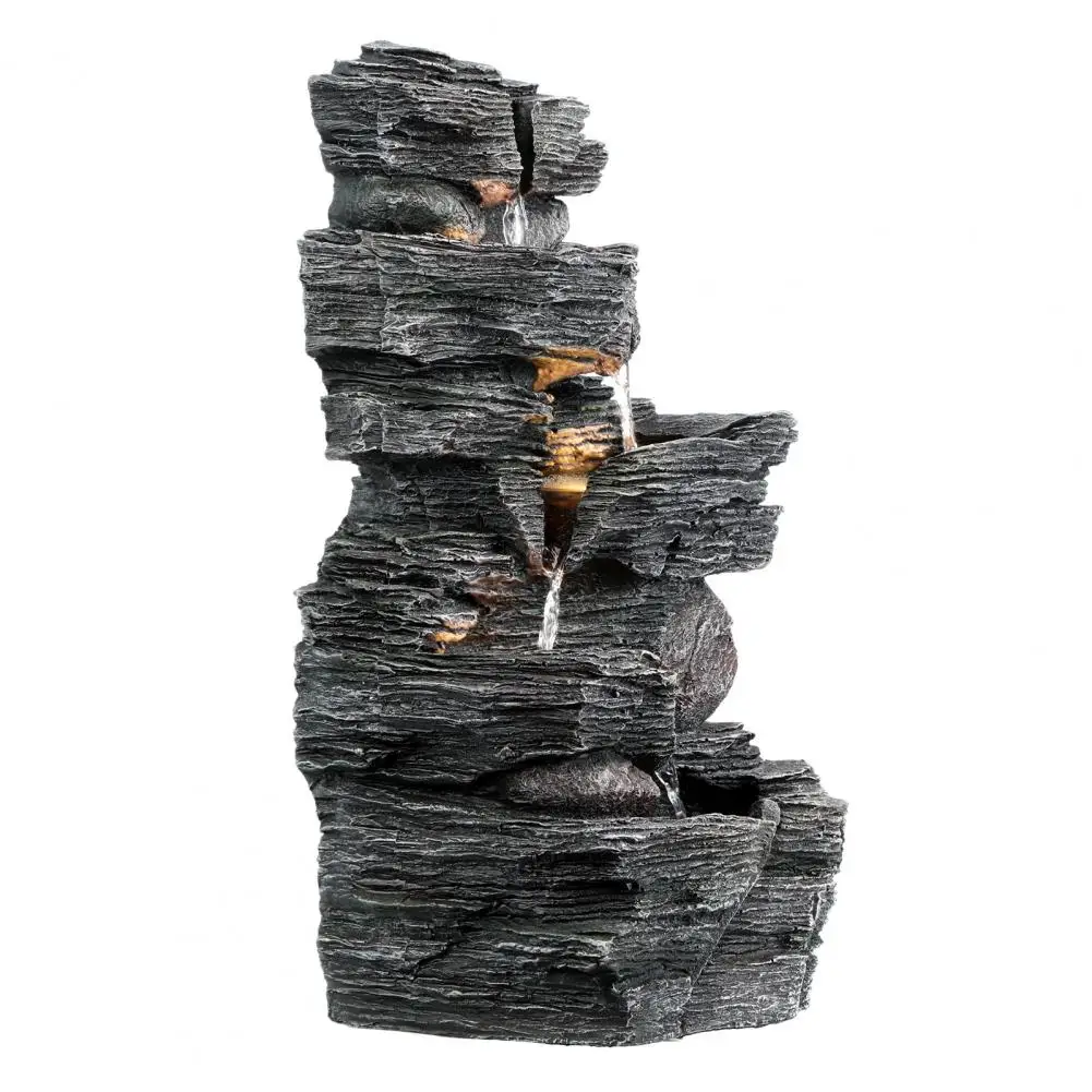 Cascading Rock Water Fountain 5