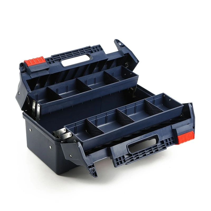 Double Layer Toolbox Household Maintenance Electrician Box Abs Hardware