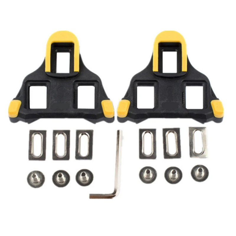 Road Bike Cleats for Shimano SPD-SL Locking Cycling Pedals Cleat for Shimano SH10 SH11 SH12 System Shoes