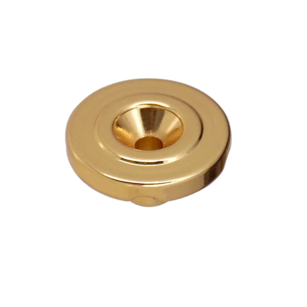 2X E-Bass String Trees Retainer Guide Guide Chrom Silber Gold mit Schrauben für E-Bass Hält genaue Tuning – Detail 11