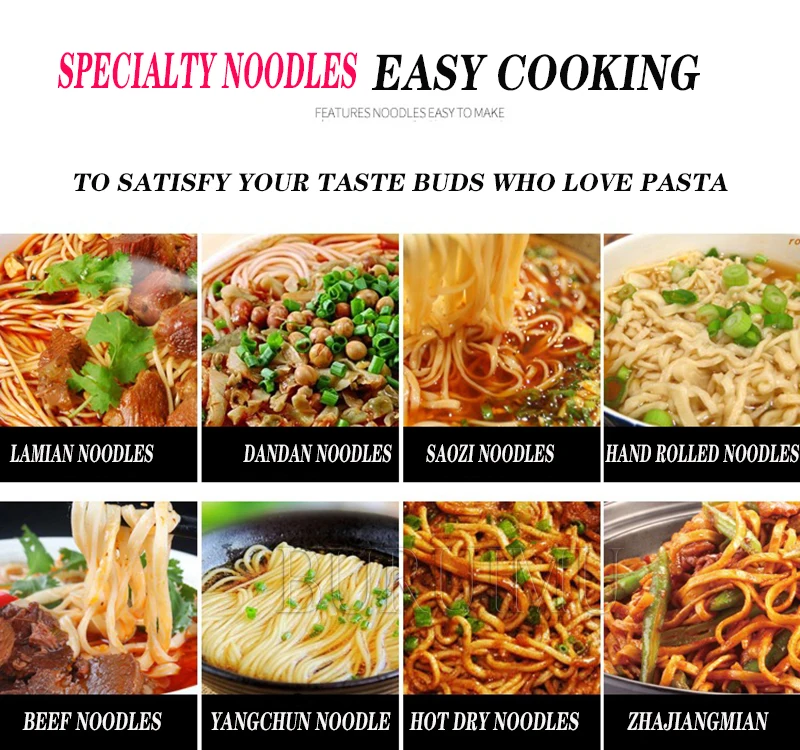 Commercial Electric Noodle Machine Noodle Pressing Machine Automatic Pasta Maker