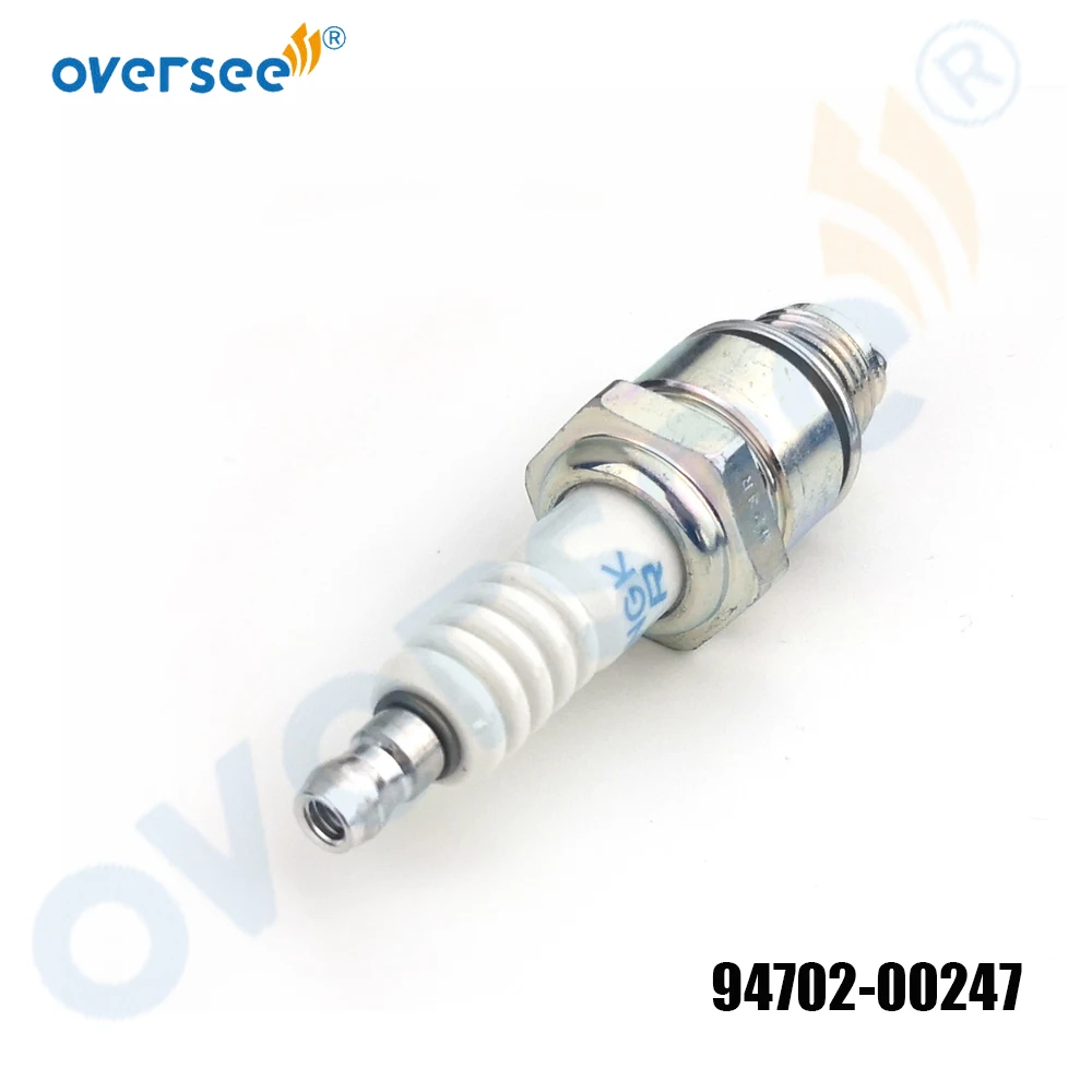 94702-00247 Spark Plug (BR8HS-10) For Yamaha 2-stroke 20-250HP Outboard Engine