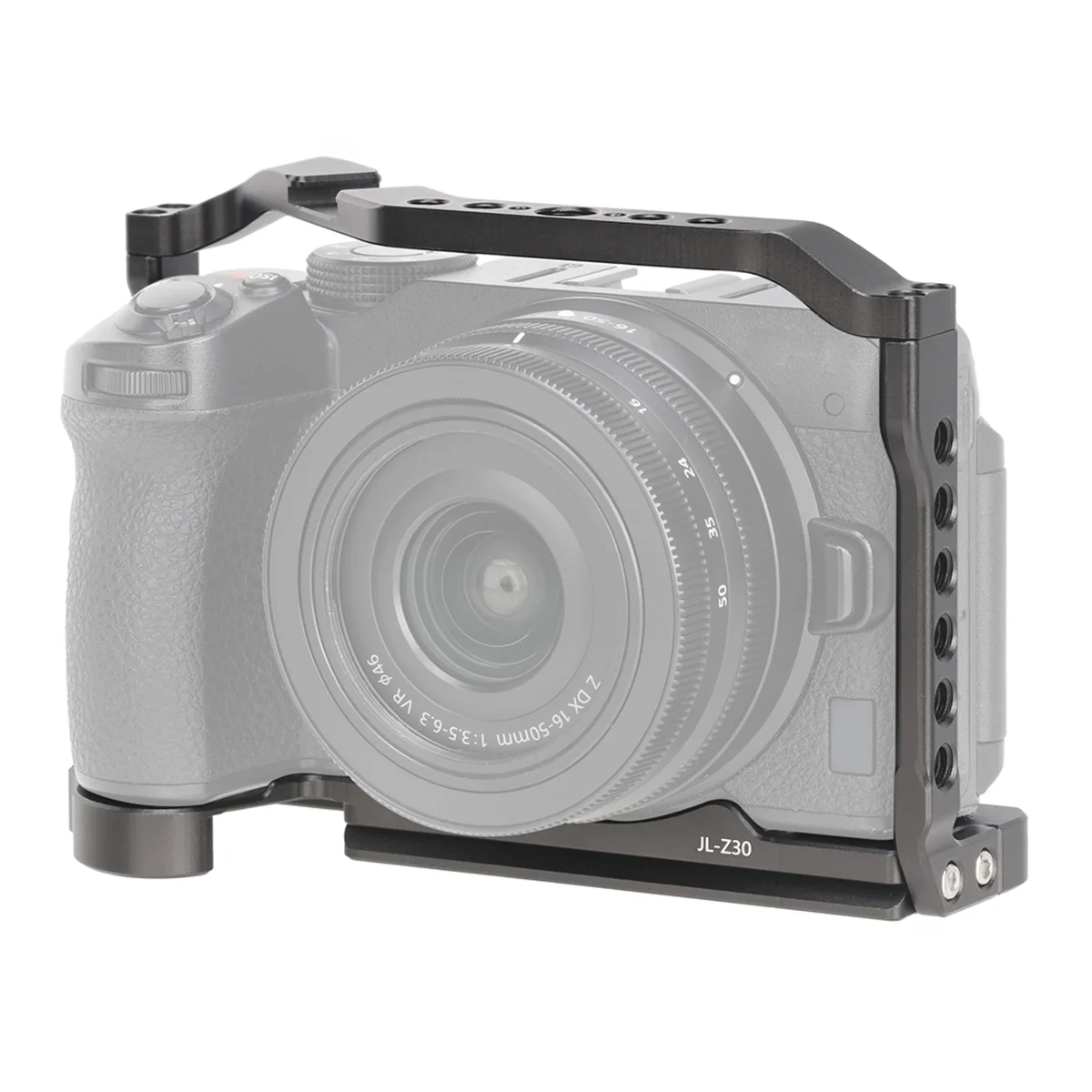Jlwin Camera Rabbit Cage Per Nikon Z30 Camera Rabbit Cage Kit Telaio Di Espansione Maniglia Di Tiro Verticale Z30 Rabbit Cage