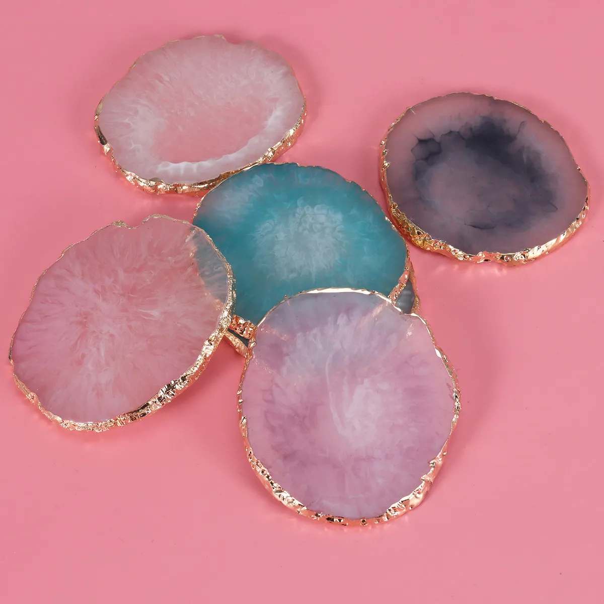 전문가용 레진 페인트 트레이 볼 스타일 무흡수 표면 네일 젤 페인팅 팔레트 휴대용 적층형 보관함