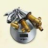 3 Hole Bathroom Sink Faucet Deck Mounted Widespread Basin Faucet Dual Handles 3 pcs Mixer Tap Hot Cold Water Tap 6