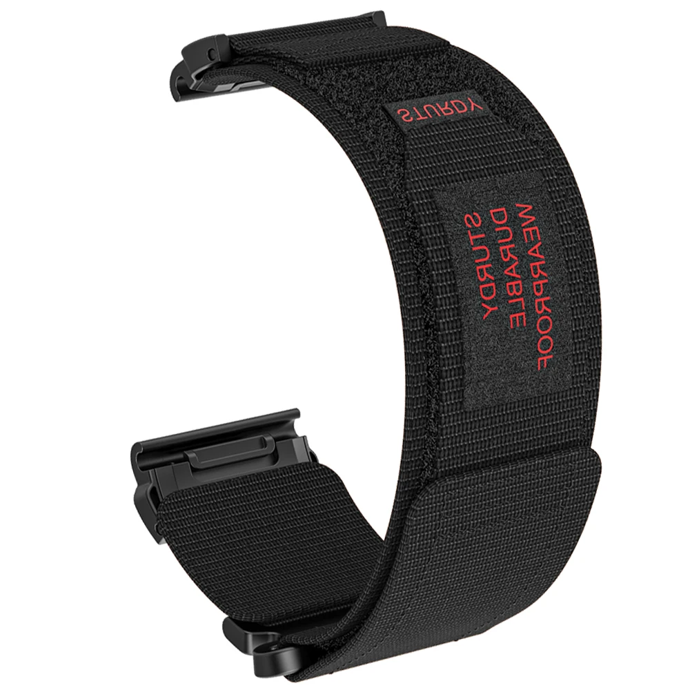 QuickFit Woven Nylon Watch Band – Durable and Versatile Replacement Strap, 22mm 26mm