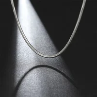 My Shape JOChoker-Collier Rond en Acier Inoxydable pour Homme et Femme, Bijoux à la Mode, Cadeaux, 0.9mm, 1.2mm, 2mm 5