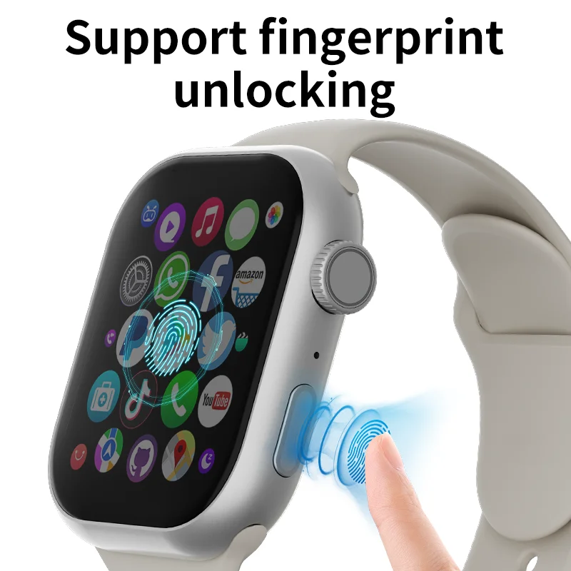 VP19 Pro Touch ID Smart Watch 4G/5G Android Smartwatch With