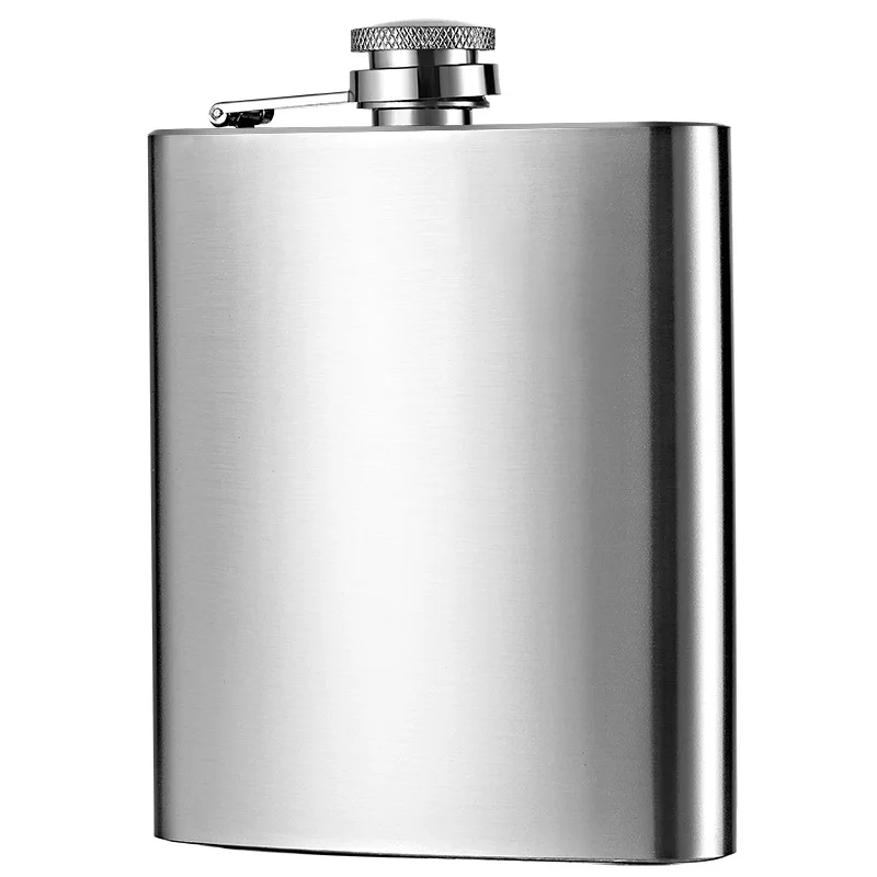 1-10 oz Hip Flask Wine Whisky Pot Bottle Hip Flasks Drinker Alcohol Bottle Portable Drinkware Stainless Steel stainless steel hip flask