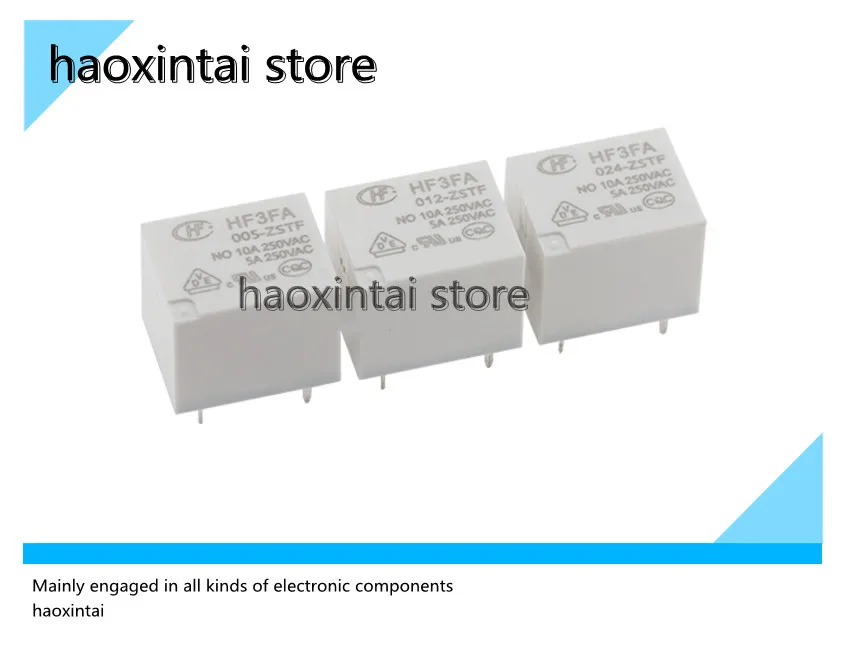 

10pcs relay HF3FA-005 012 024-HST ZST HSTF ZSTF HF3FA-T 73 12V