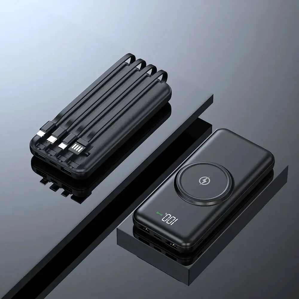 Portable 20000Mah Power Bank Pack Fast Charger Battery 2 USB For Mobile Phone : 3 - 5 Days Free Delivery Only UK