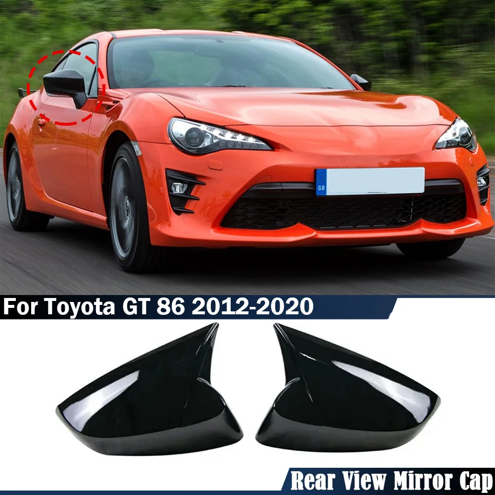 

Автомобильная боковая накладка на зеркало заднего вида, наклейка на внешнюю дверь, задний вид, внутренняя отделка для Toyota AE86 GT86 Subaru BRZ 2012-2020