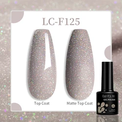 LILYCUTE 7ML Vibrant Nail Gel Polish Collection - Semi - Permanent Soak Off LED UV Nail Varnishes (LC - F125)