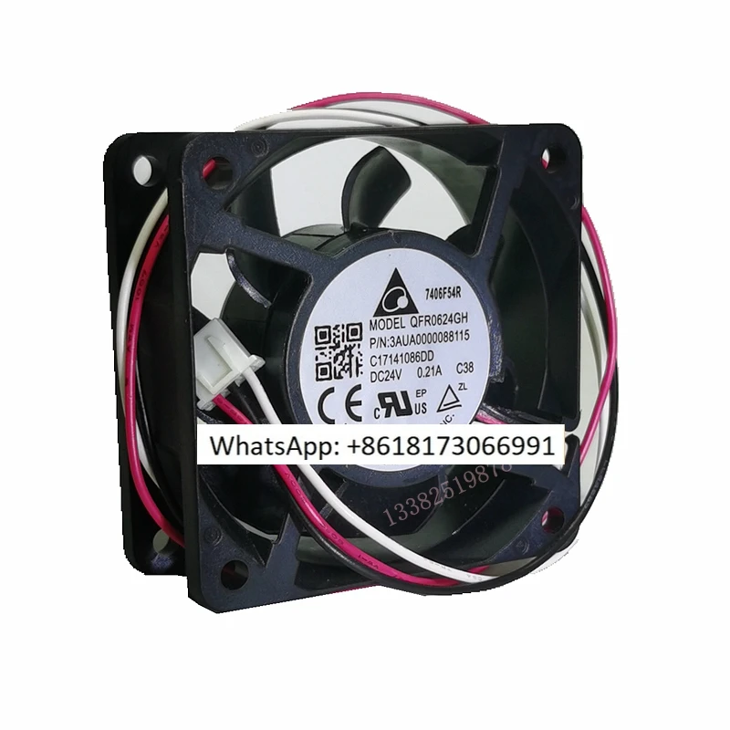 Новый QFR0624GH 6025 6cm 24V 0.21A инверторный охлаждающий вентилятор для шкафа управления EH