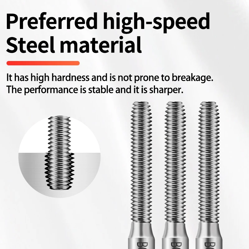 HSSE-M42 JIS Standard Left Hand Roll Forming Tap M2 M2.3 M2.5 M3 M3.5 M4 M5 M6 M8 M10 M12 Machine Sc