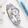 Fashion Women Watches Small Arabic Dial Steel Band Ladies Quartz Watch 1