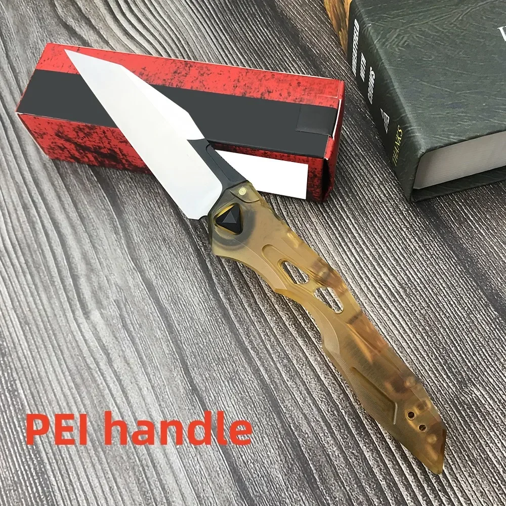 

7650 Launch 13 Au.to Wharncliffe Folding Pocket Knife D2 Blade PEI Handle Outdoor Camping Hunting EDC Knives - 4 Styles