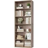 6-Tier Open Bookcase and Bookshelf, Freestanding Display Storage Shelves Tall Bookshelf Bookcase for Living Room and Office 1