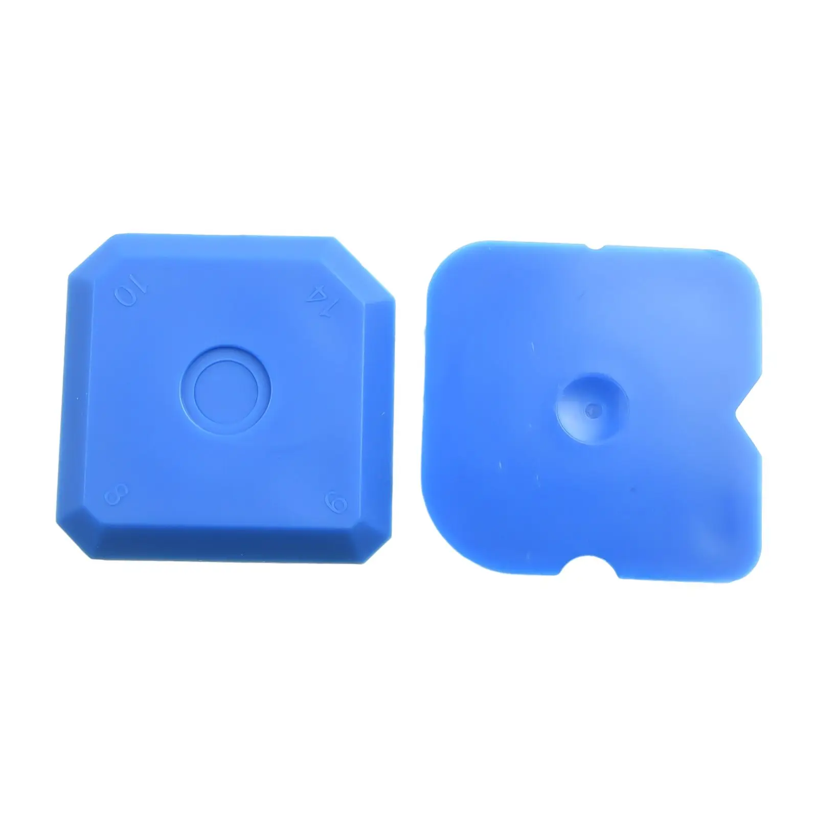 Spreader Finish Kit Silicone Applicator TPR Blue Caulk Grout Spreader Finish Kit Thermoplastic Rubber Silicone Practical