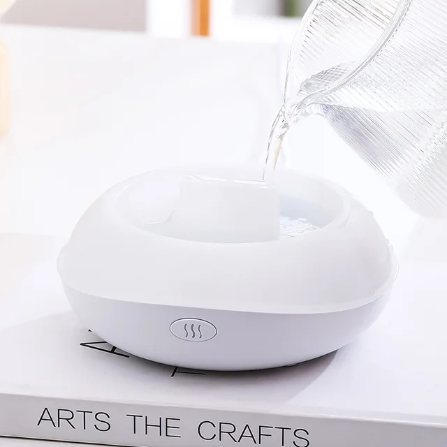 High Quality Aroma Diffuser Essential Oil Lamp 200ml USB Portable Air Humidifier with Color Flame Night Light 5