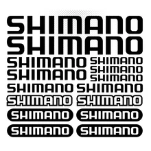 Shimano Outline Sticker Blue Colour Large 460mm X 63mm for sale online