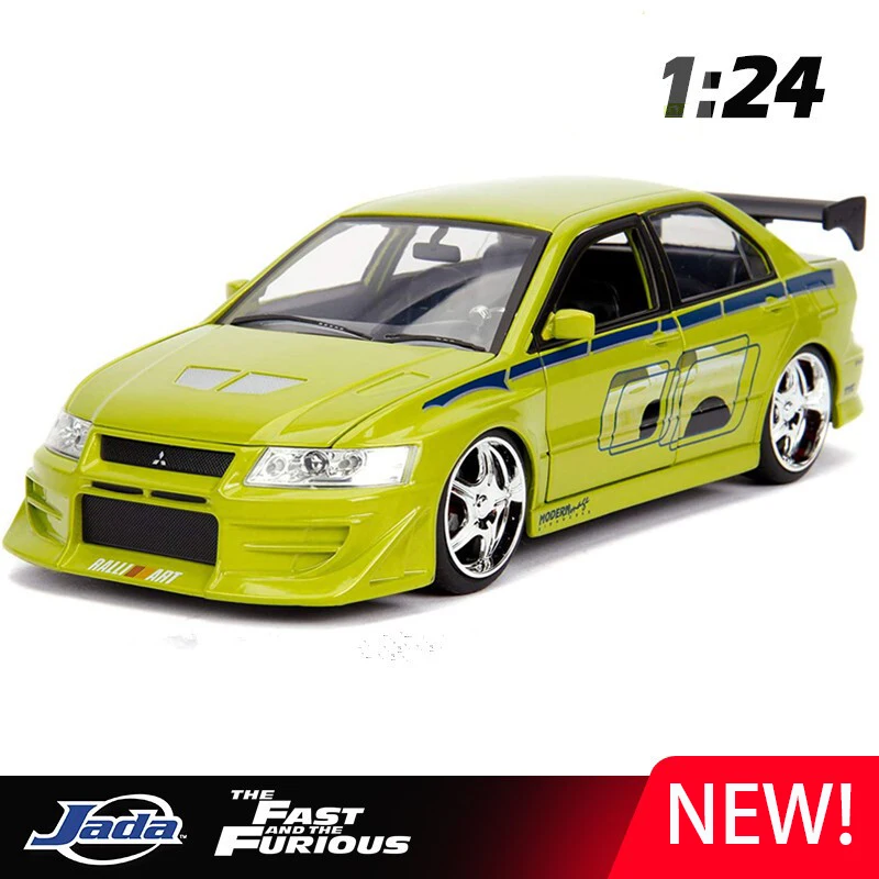 124 Mitsubishi Lancer Evolution EVO samochodzik Diecasts i pojazdy zabawkowe Model samochodu