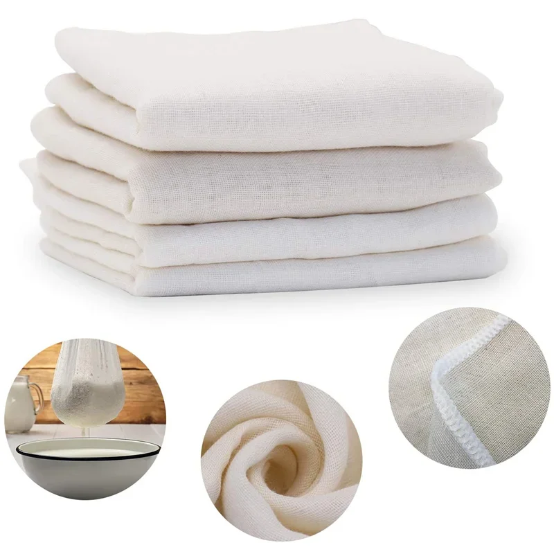 בד גבינה מסננת בד חוזרת מוסלין לבישול אפייה מיץ