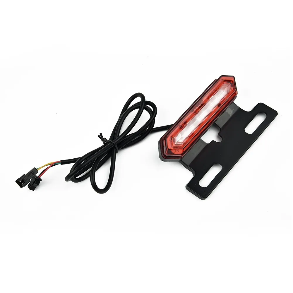 LED 후미등 부품 경고등, 전기 자전거 후방 램프, 라이딩용 Ebike, 36V, 48V 액세서리