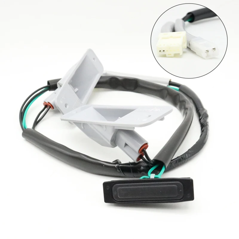 Tailgate Rear License Plate Lamp Socket Wiring Harness For Subaru